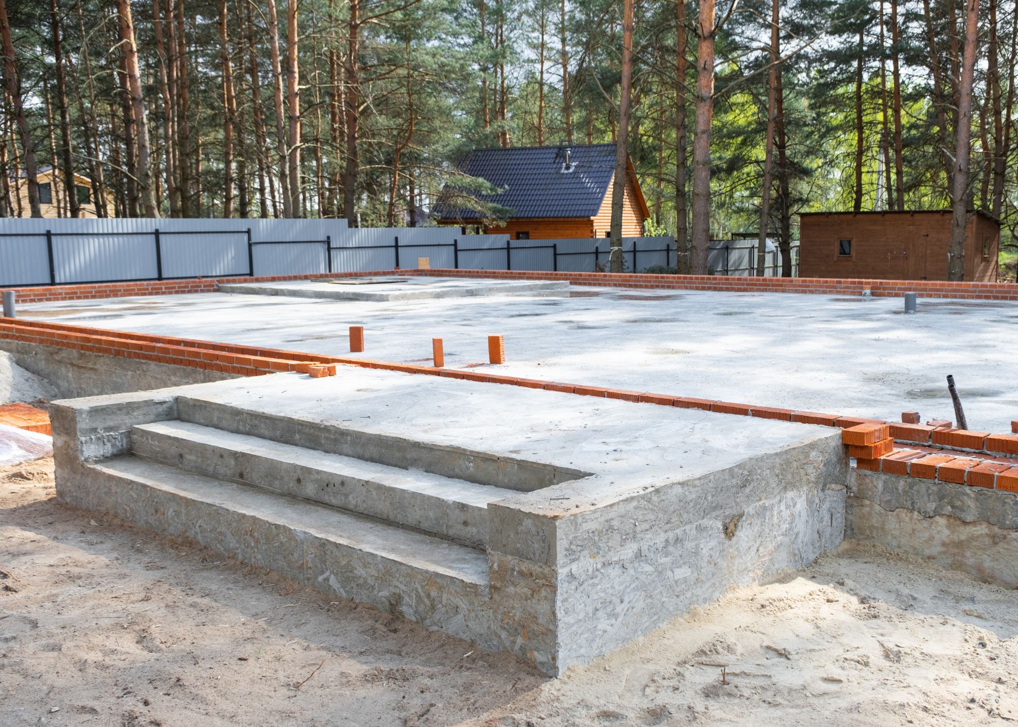 House Footers & House Pads - Modern Shovel LLC services in Memphis and Millington TN